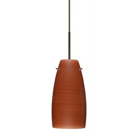 Besa Lighting Besa Tao 10 LED Pendant Cherry Bronze 1x9W LED 1JC-1512CH-LED-BR